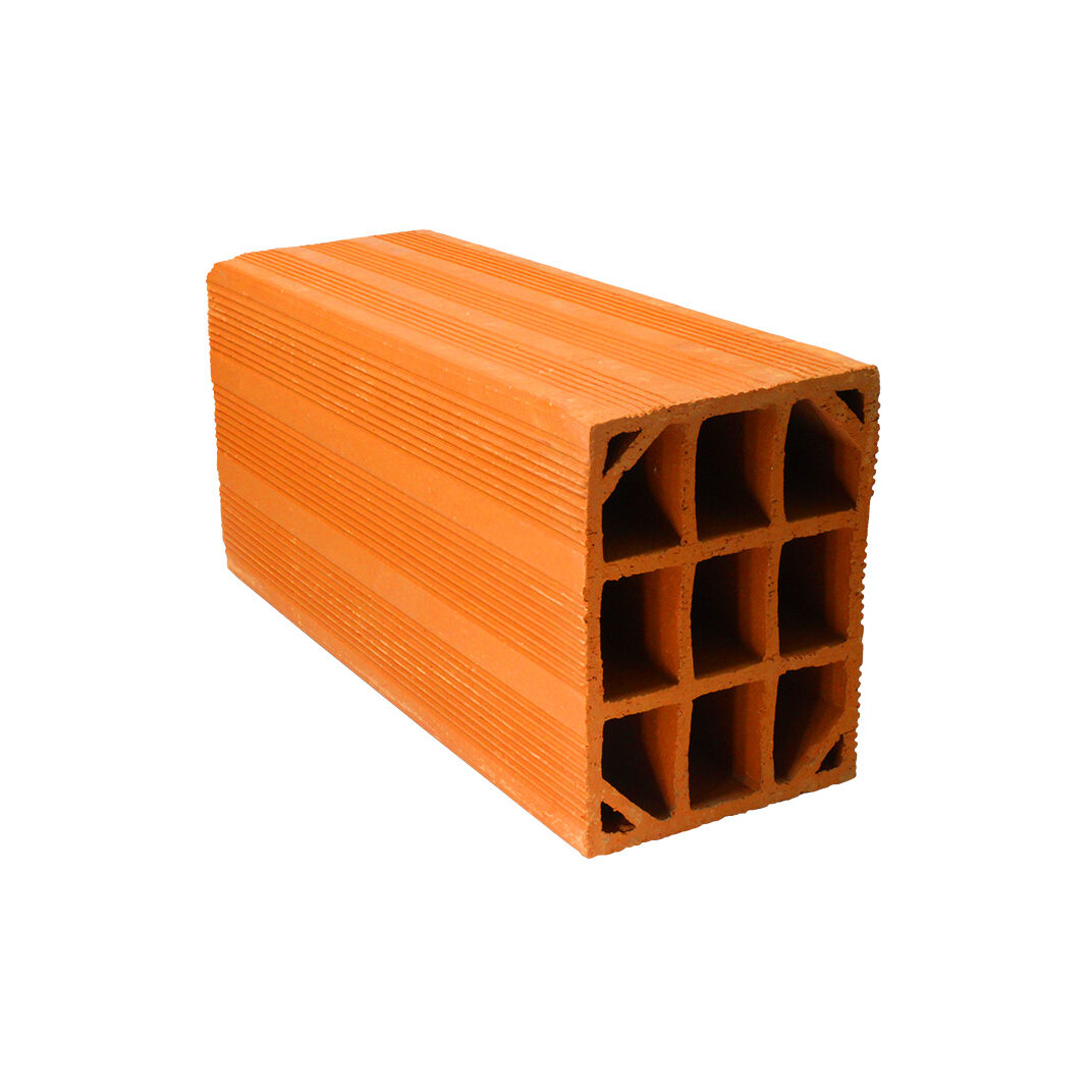 Bloco de Vedação. 14 x 19 x 39. 9 Furos H - Cerâmica Canella